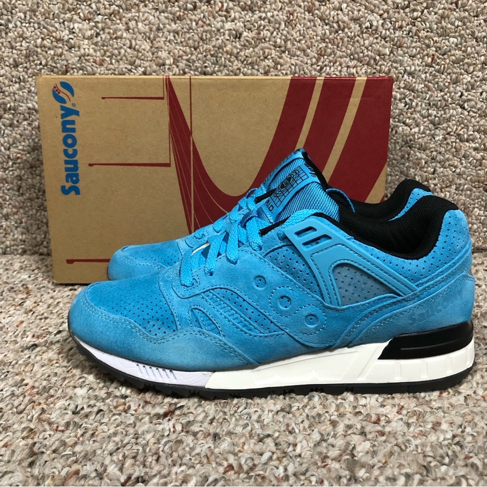 Saucony Grid SD No Chill Pack Casual Shoes Men’s 9 Women’s 10.5 Light Blue
